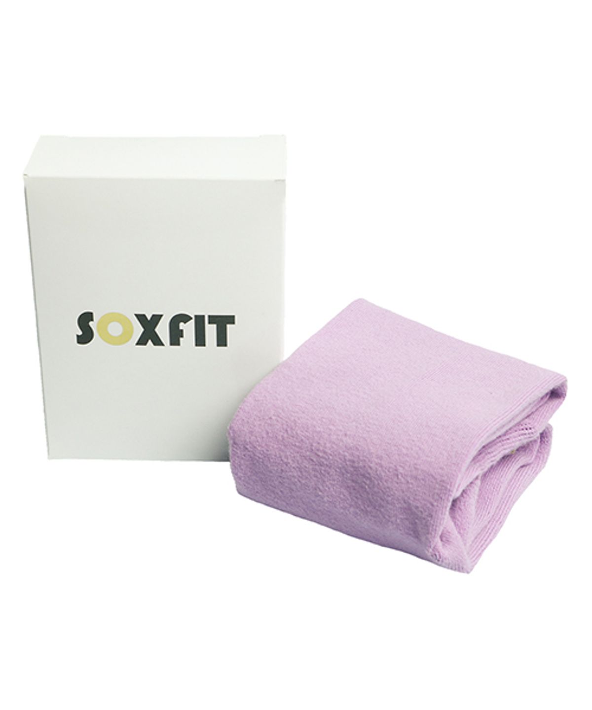 삭스핏(SOXFIT) 라벤더 플레인 크루삭스
