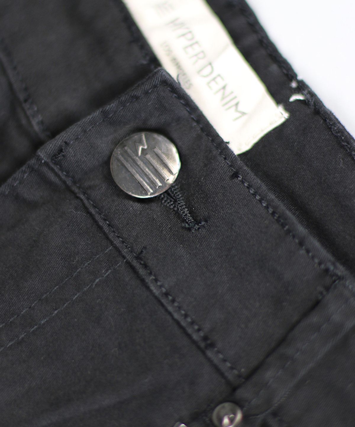 하이퍼 데님(HYPER DENIM) 블랙 스케이터 치노 팬츠