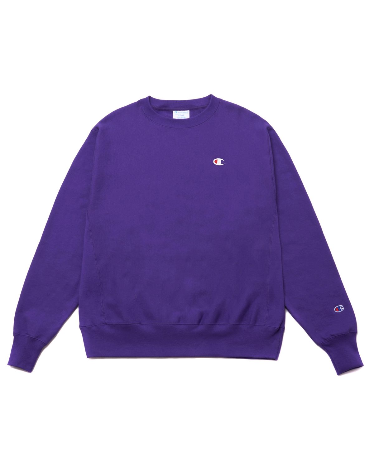 챔피온(CHAMPION) [GF70PU] 리버스 위브 크루 - 퍼플