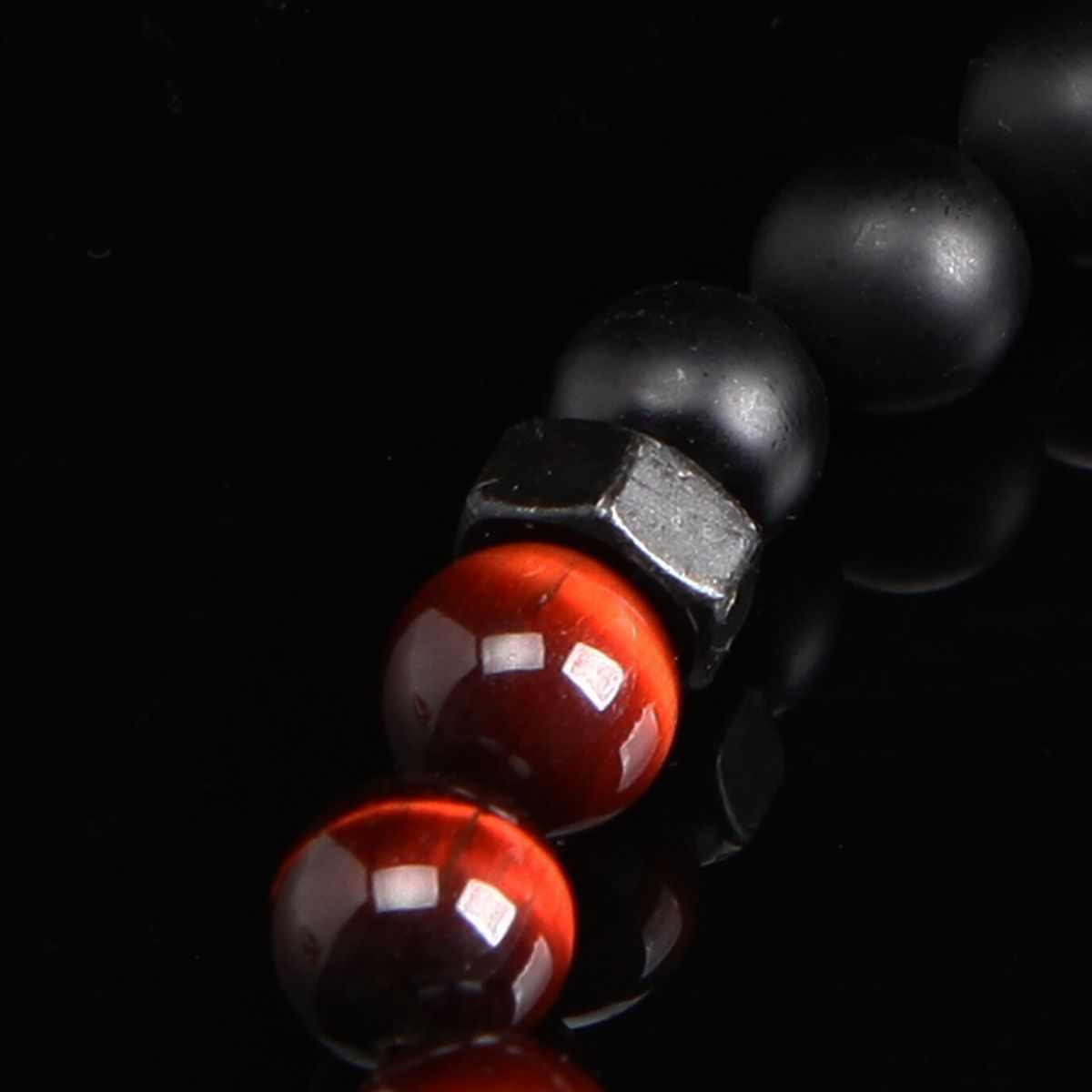 에잇볼륨(EIGHTVOLUME) EV Nut Bead Bracelet(Red)