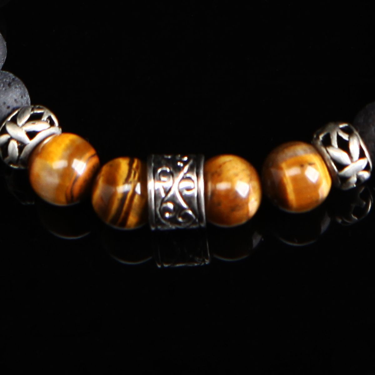 에잇볼륨(EIGHTVOLUME) EV Silver Ring Bead Bracelet (B&B)