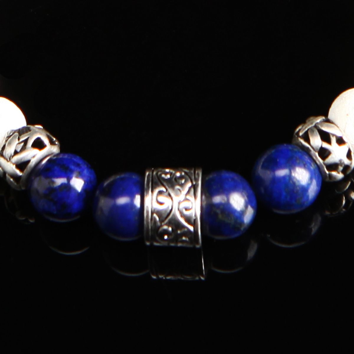 에잇볼륨(EIGHTVOLUME) EV Silver Ring Bead Bracelet (W&BL)
