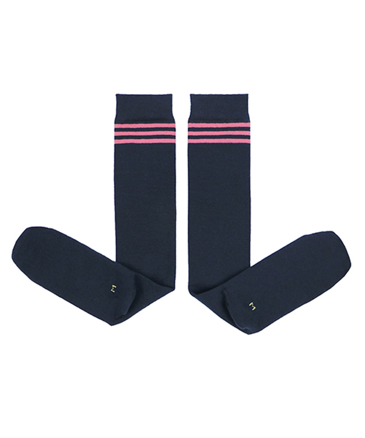 삭스핏(SOXFIT) 네이비 핫핑크 니하이삭스 니삭스