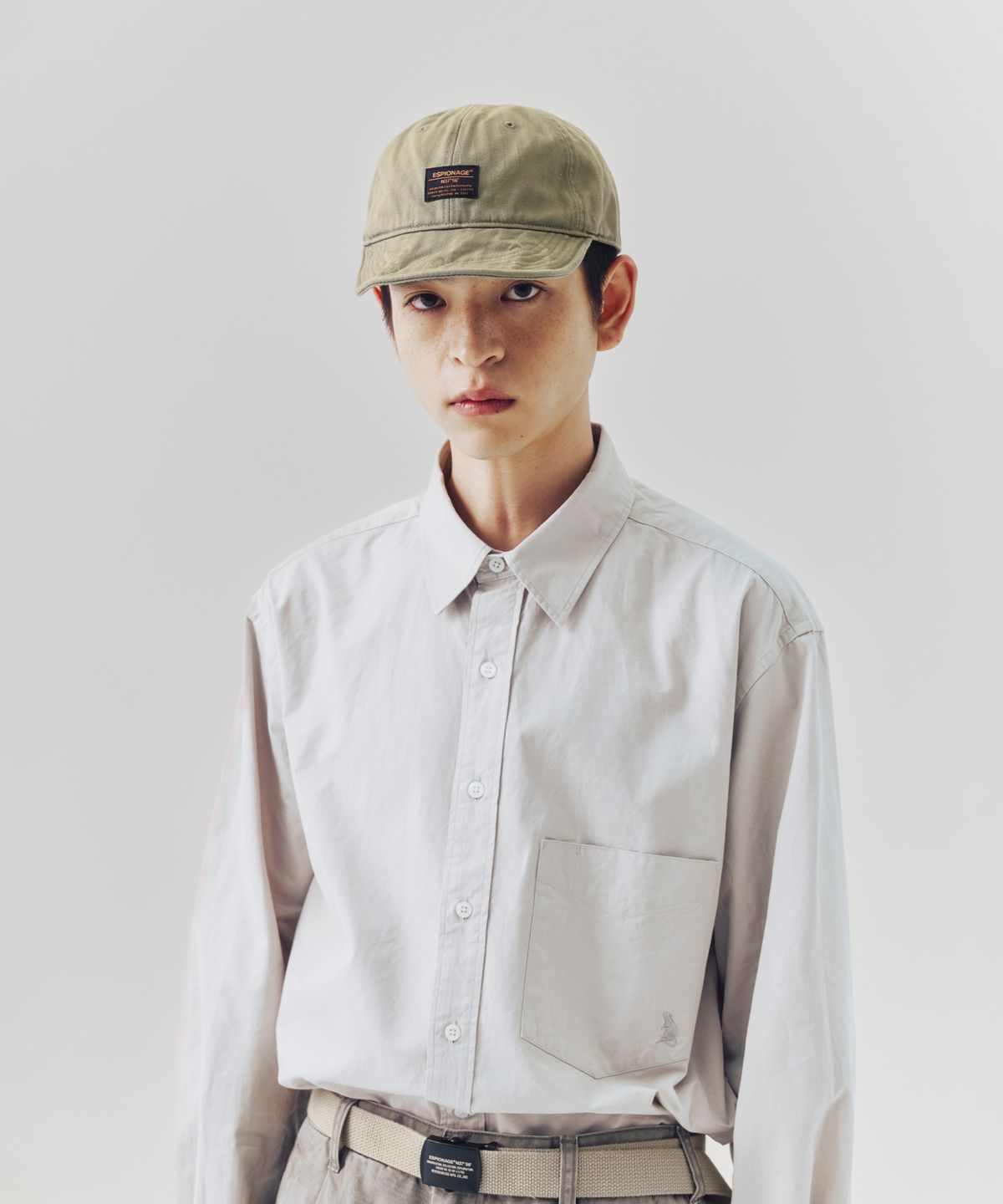에스피오나지(ESPIONAGE) Even A3 Mechanic Cap Olive