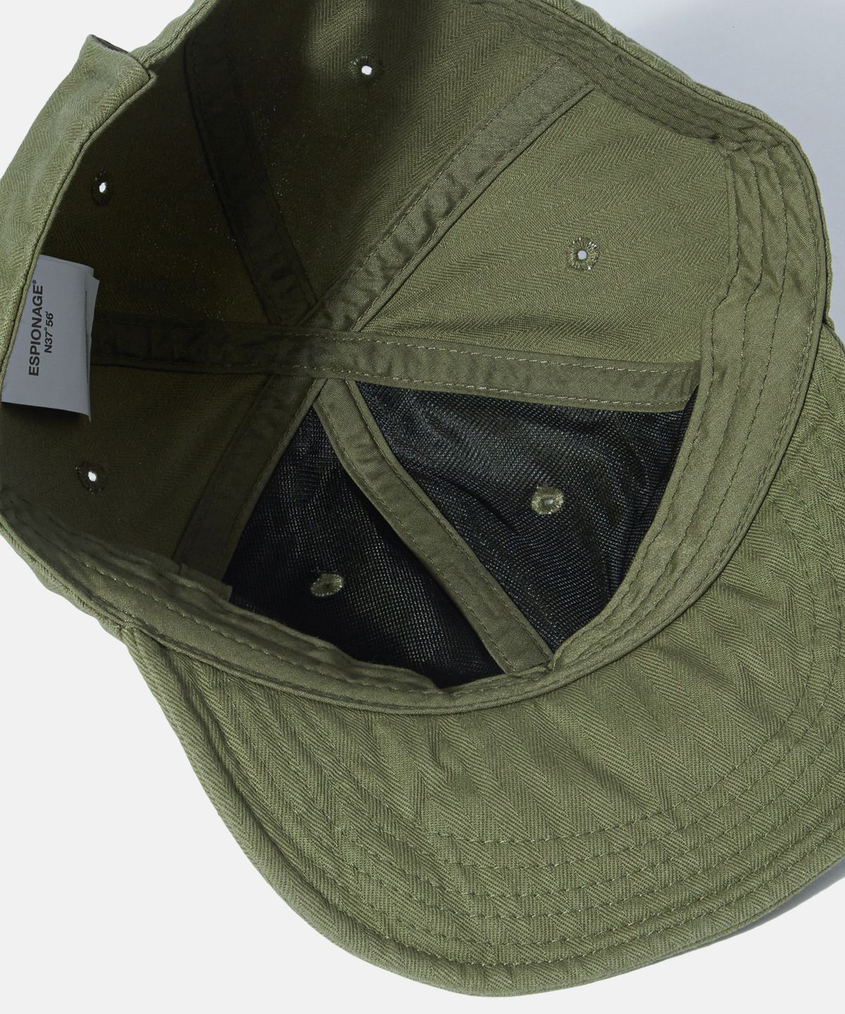 에스피오나지(ESPIONAGE) Even A3 Mechanic Cap Olive