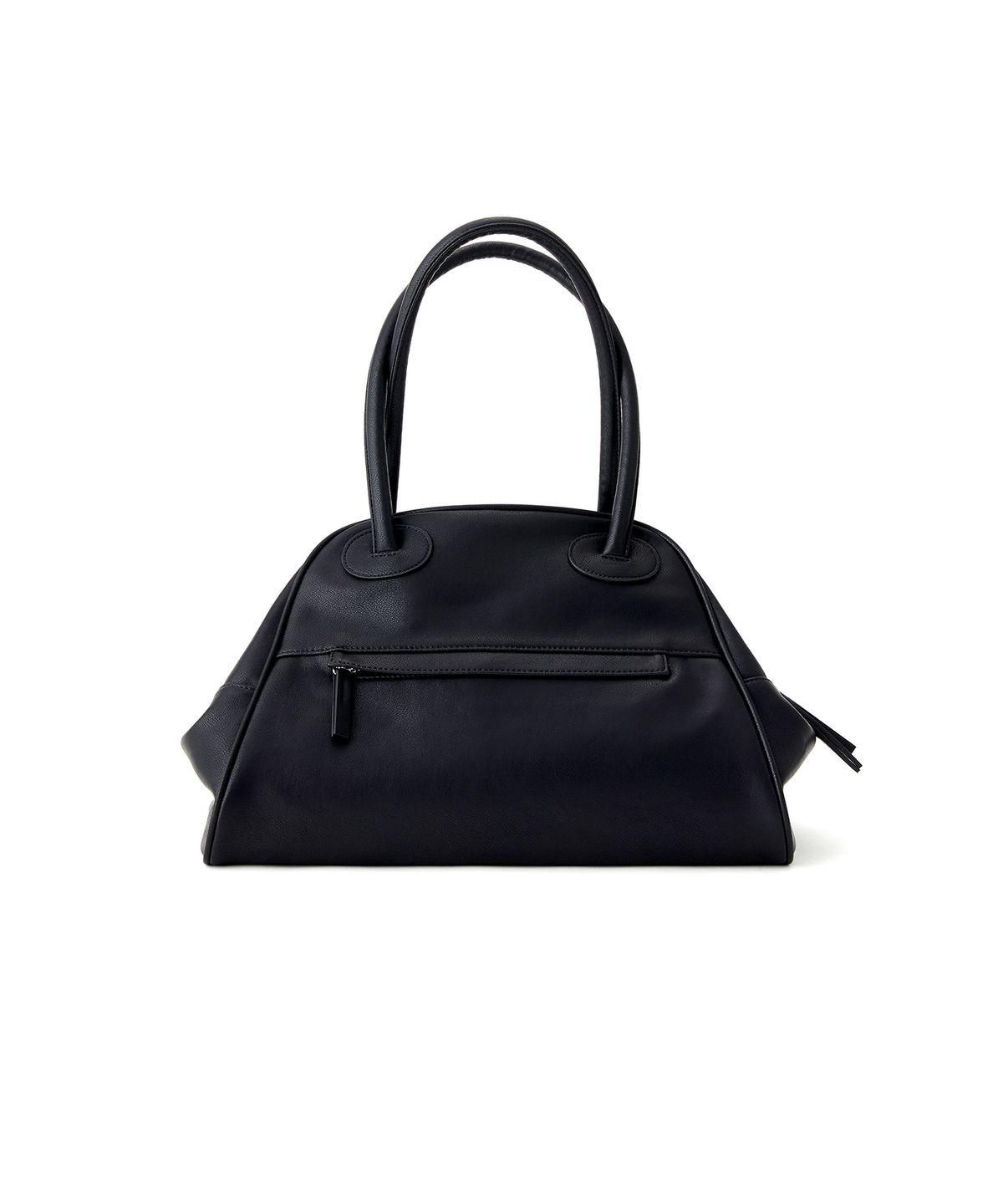 크리스틴프로젝트(CHRISTINE PROJECT) TWO ZIPPER BAG ORIGINAL(BLACK PEPPER)