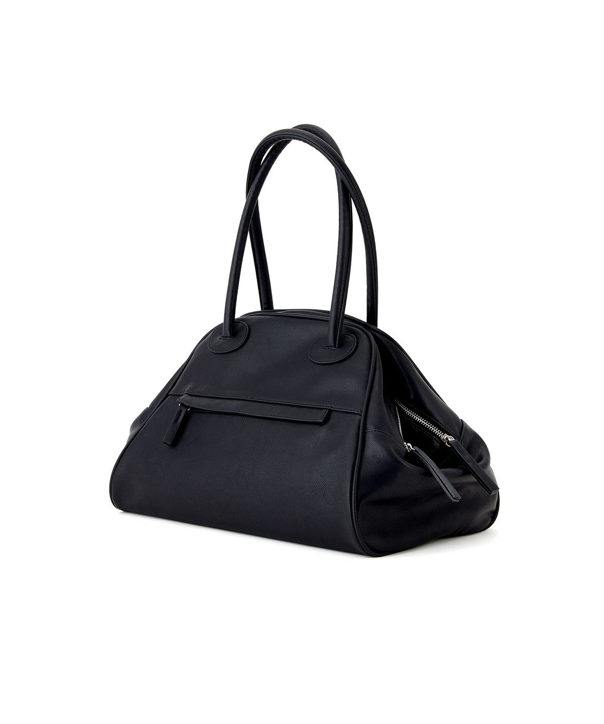 크리스틴프로젝트(CHRISTINE PROJECT) TWO ZIPPER BAG ORIGINAL(BLACK PEPPER)
