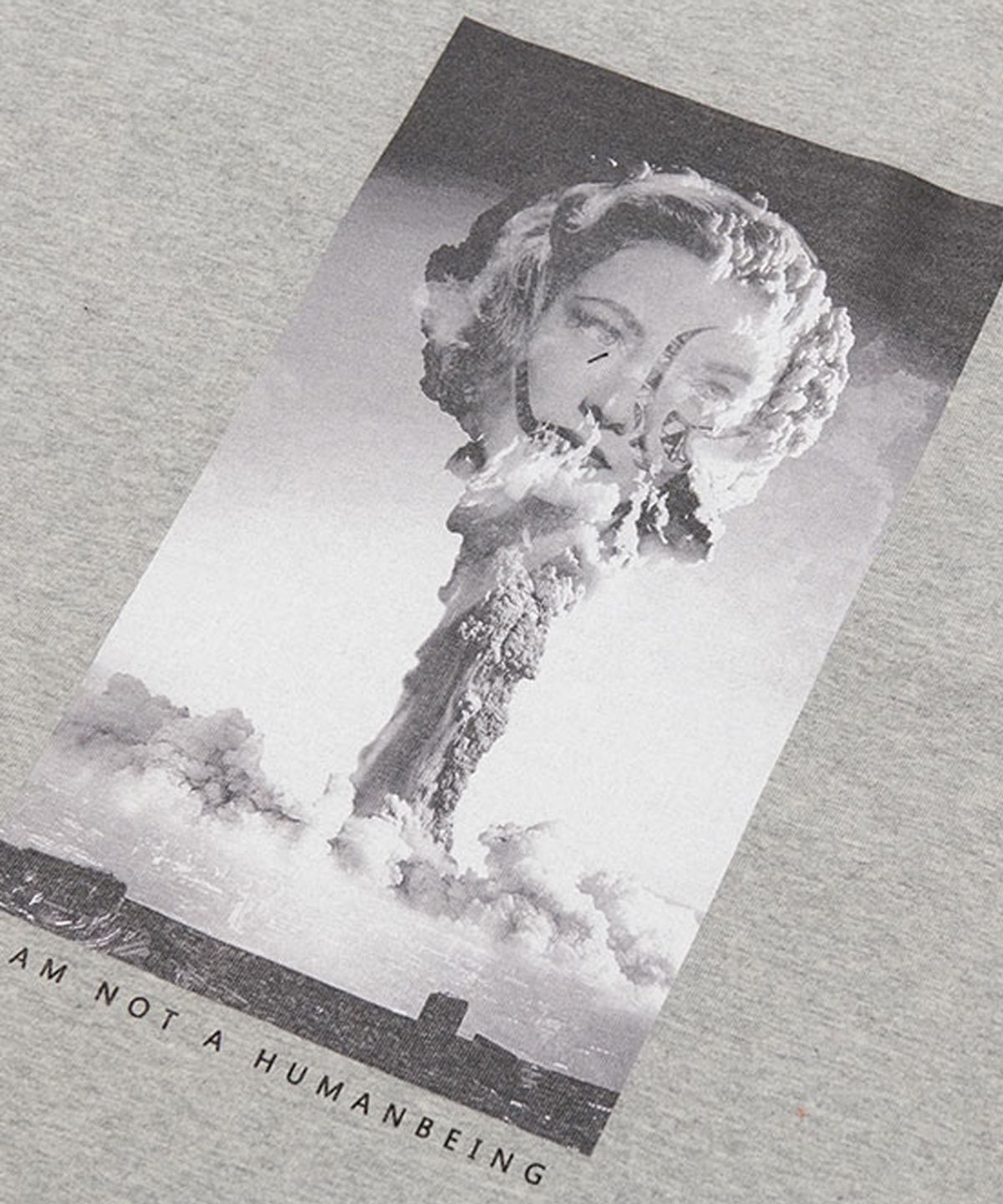 아임낫어휴먼비잉(I AM NOT A HUMAN BEING) Nuclear Tee - GREY