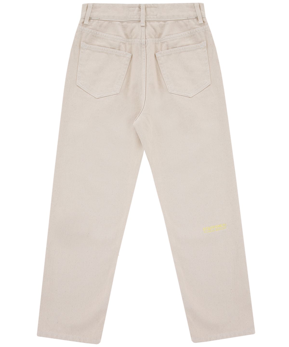 스텝온리(STAFFONLY) FLOWER PANTS (IVORY)