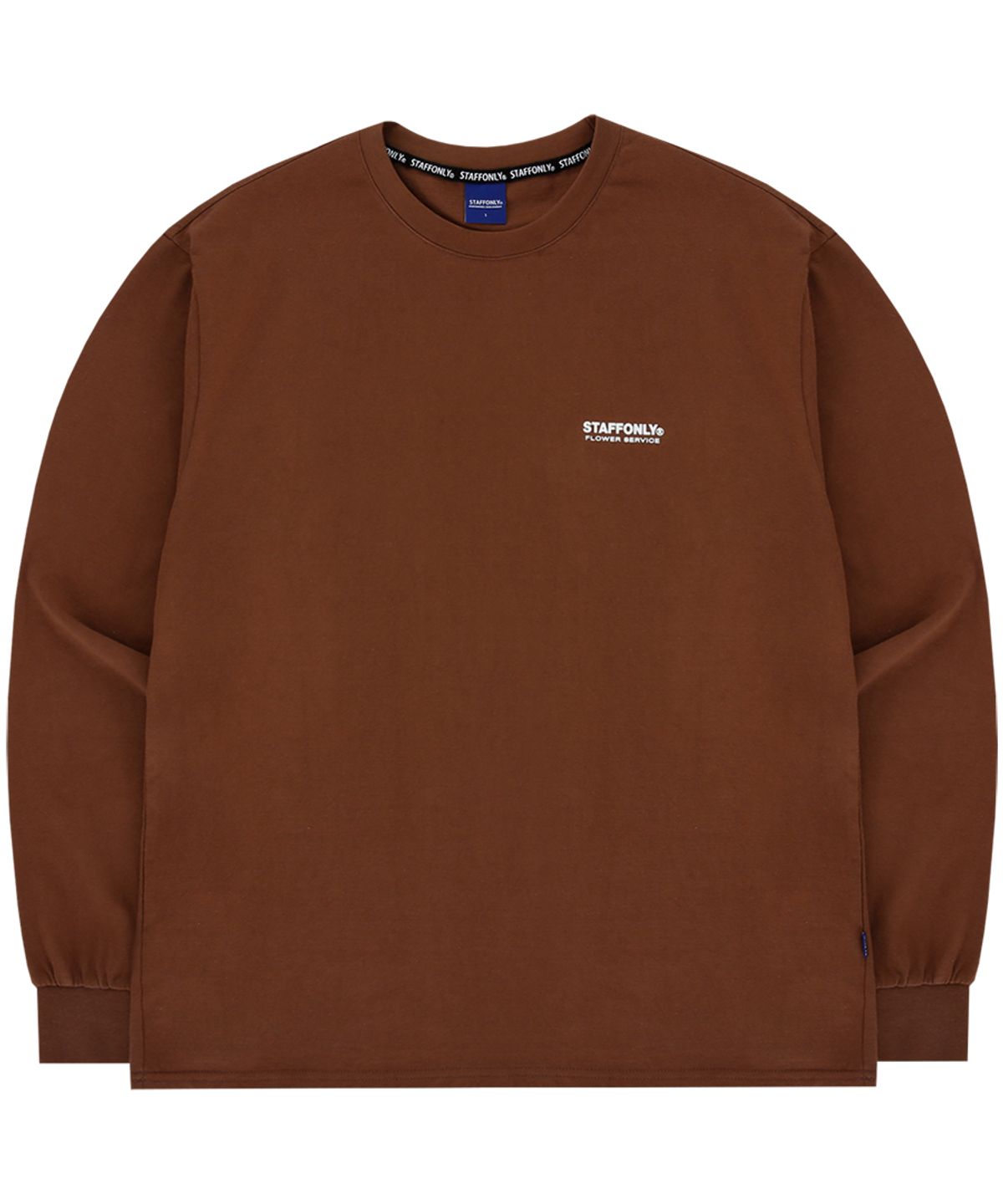 스텝온리(STAFFONLY) FRESH FLOEWR LONG SLEEVE (BROWN)
