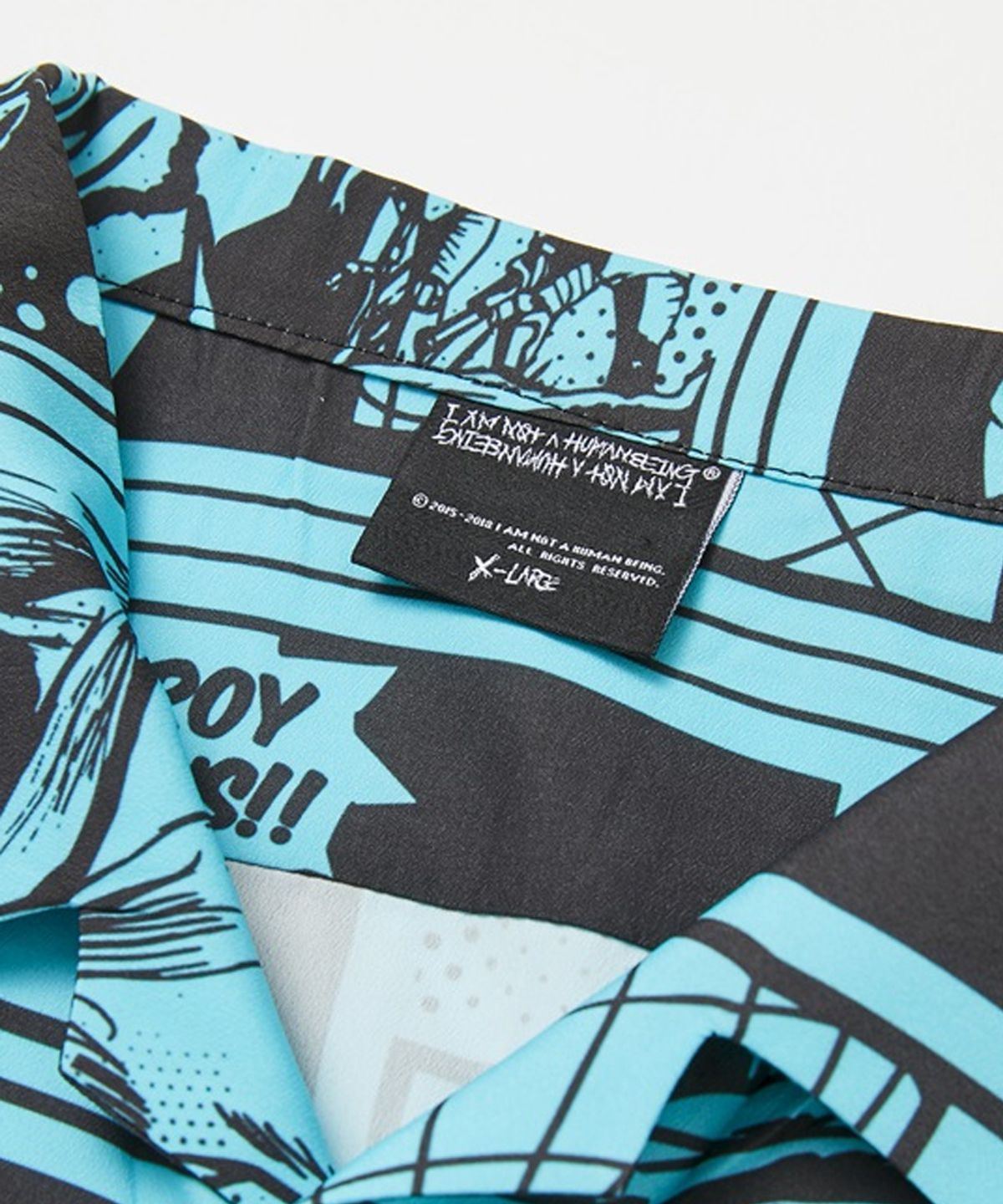 아임낫어휴먼비잉(I AM NOT A HUMAN BEING) Comics Boardshirts - TEAL