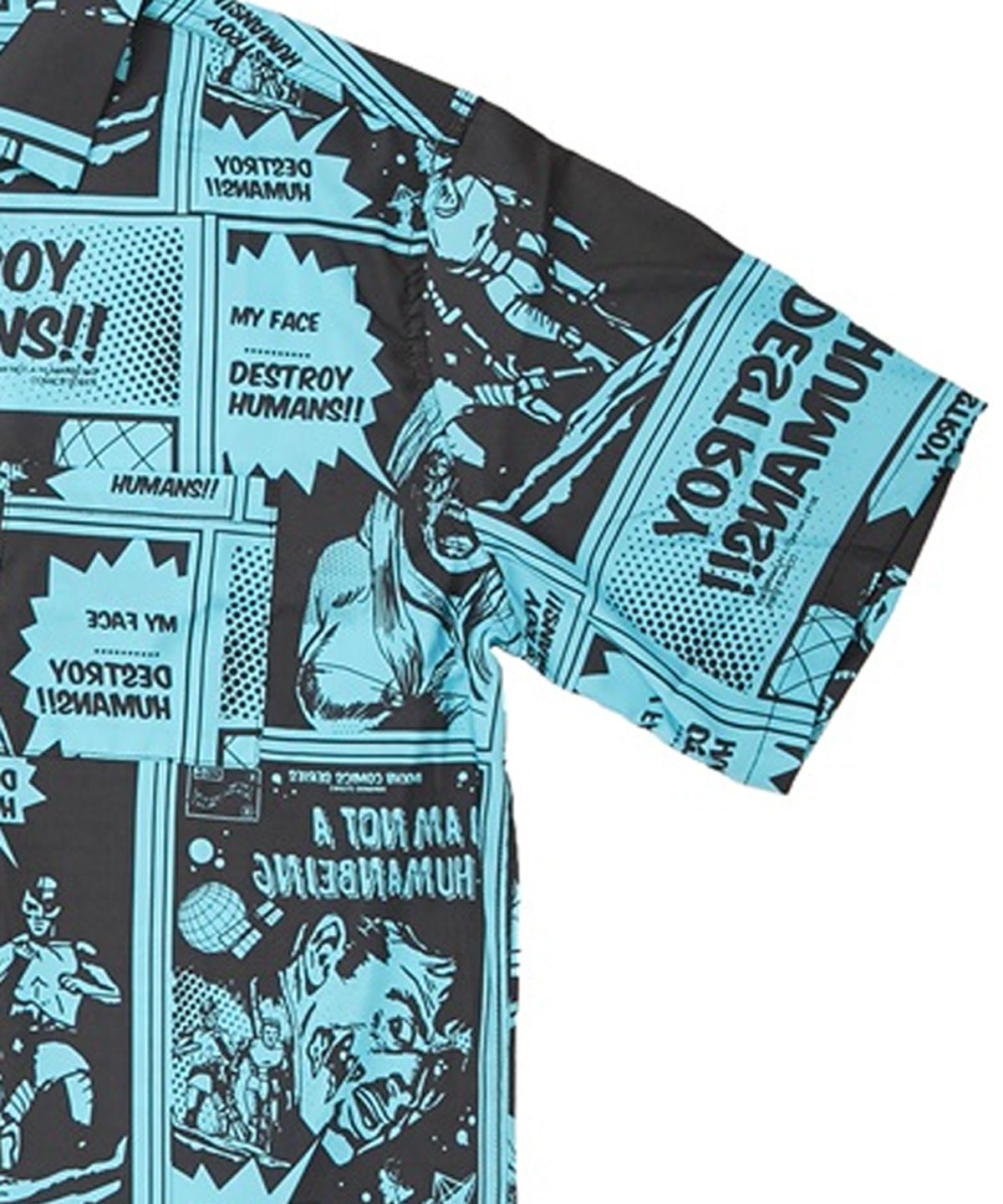 아임낫어휴먼비잉(I AM NOT A HUMAN BEING) Comics Boardshirts - TEAL