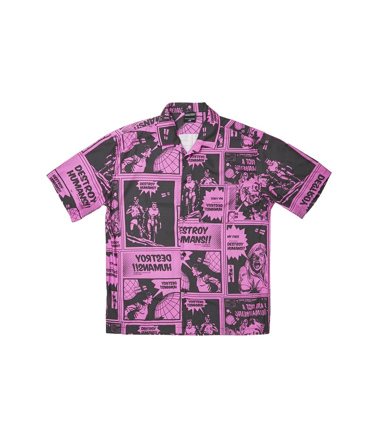 아임낫어휴먼비잉(I AM NOT A HUMAN BEING) Comics Boardshirts - DUST PINK