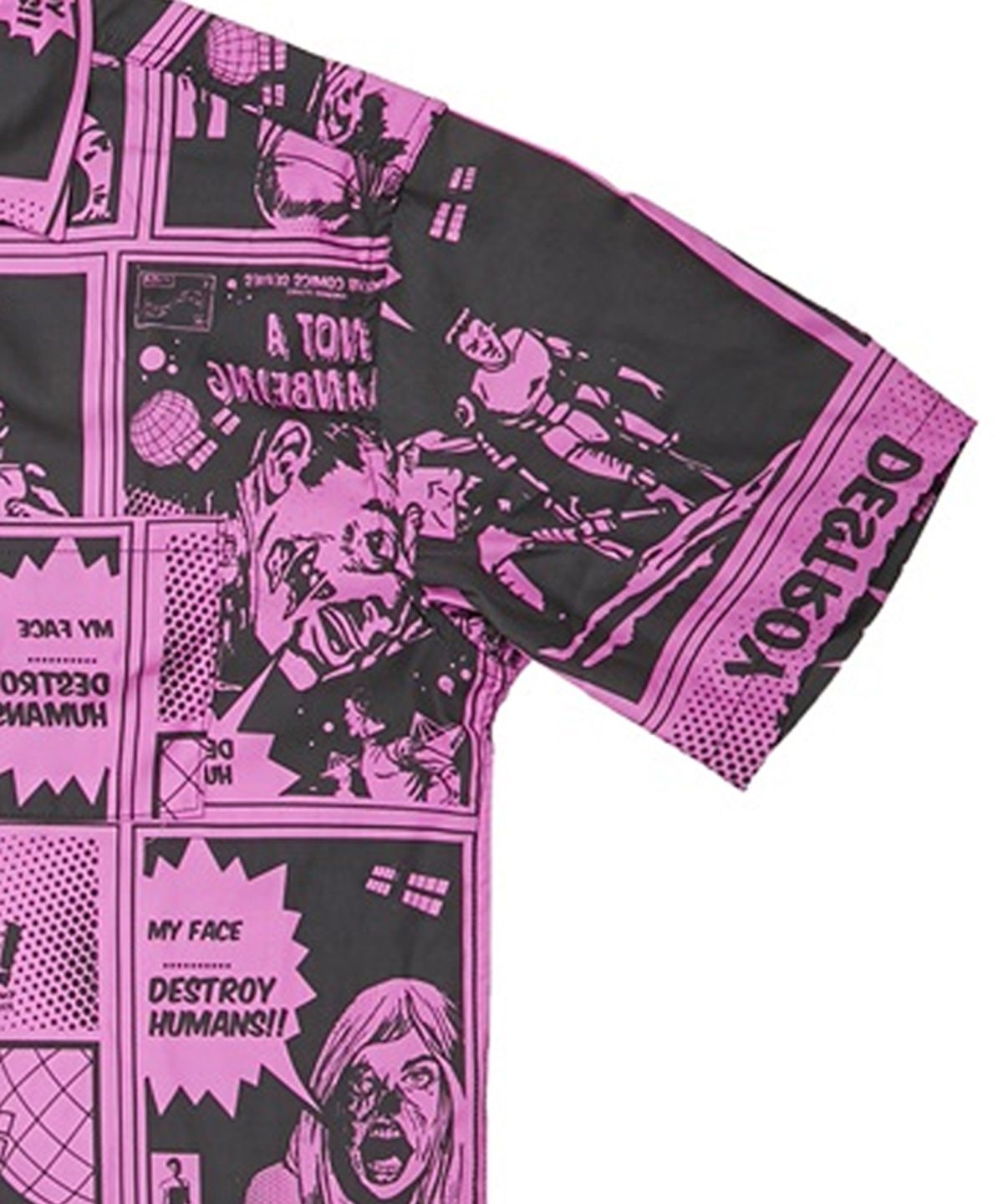 아임낫어휴먼비잉(I AM NOT A HUMAN BEING) Comics Boardshirts - DUST PINK
