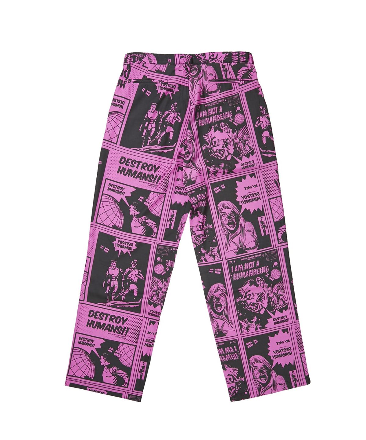 아임낫어휴먼비잉(I AM NOT A HUMAN BEING) Comics Pants - DUST PINK