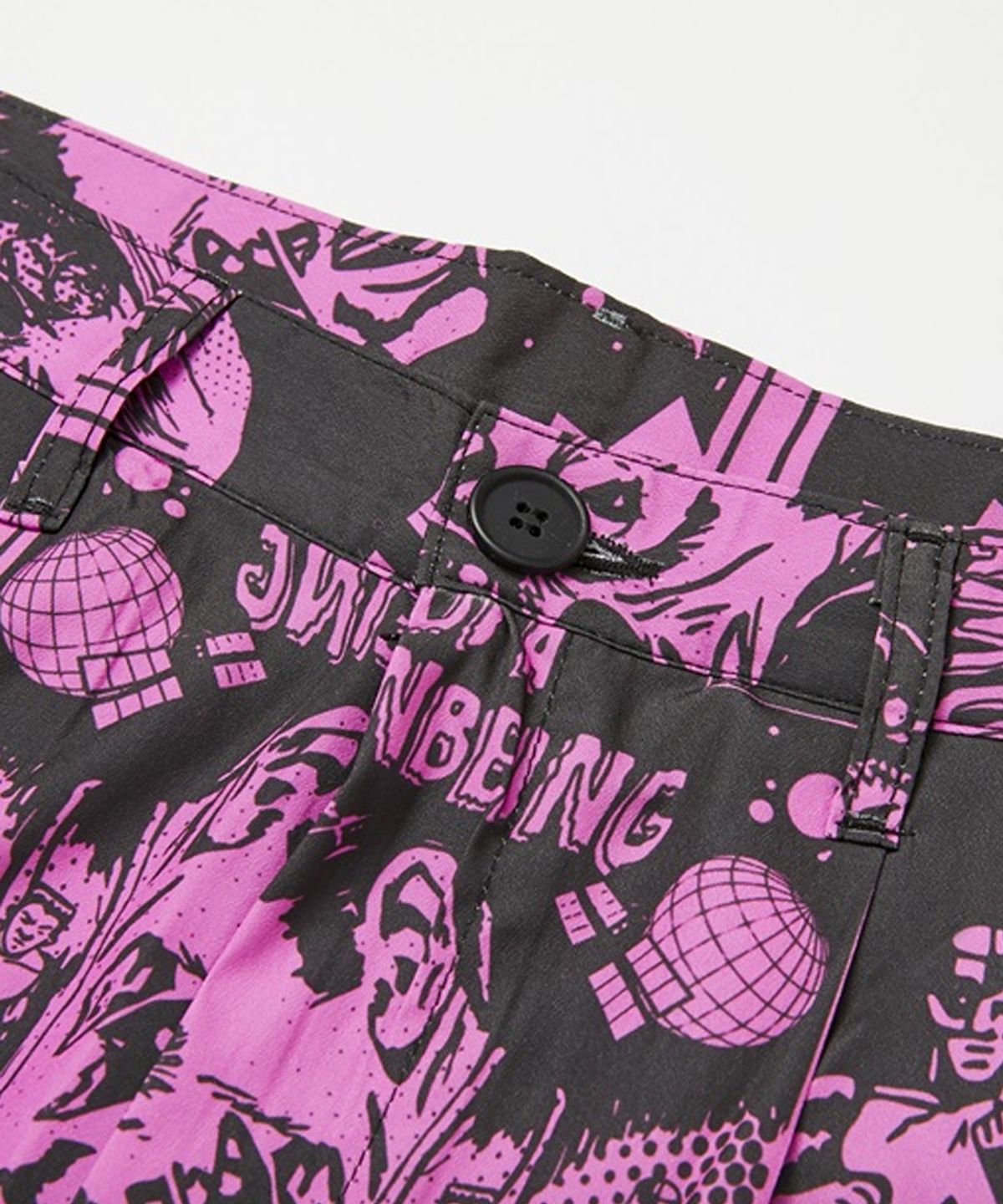 아임낫어휴먼비잉(I AM NOT A HUMAN BEING) Comics Pants - DUST PINK