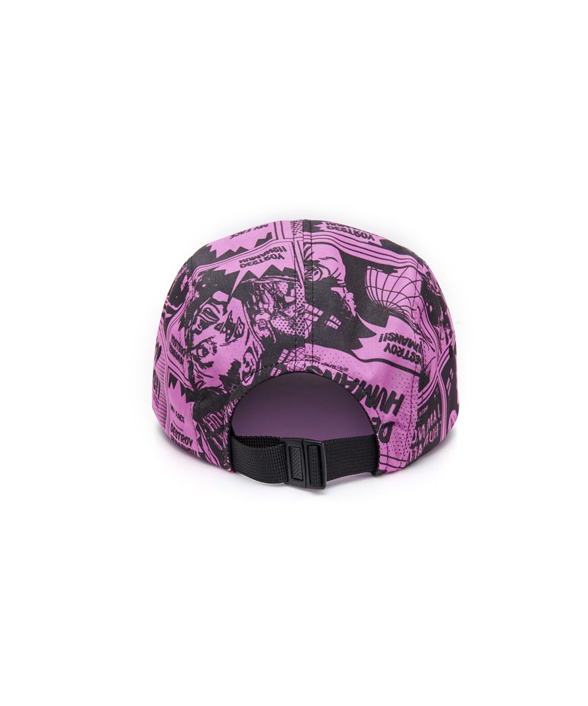 아임낫어휴먼비잉(I AM NOT A HUMAN BEING) Printed Camp Hat - DUST PINK