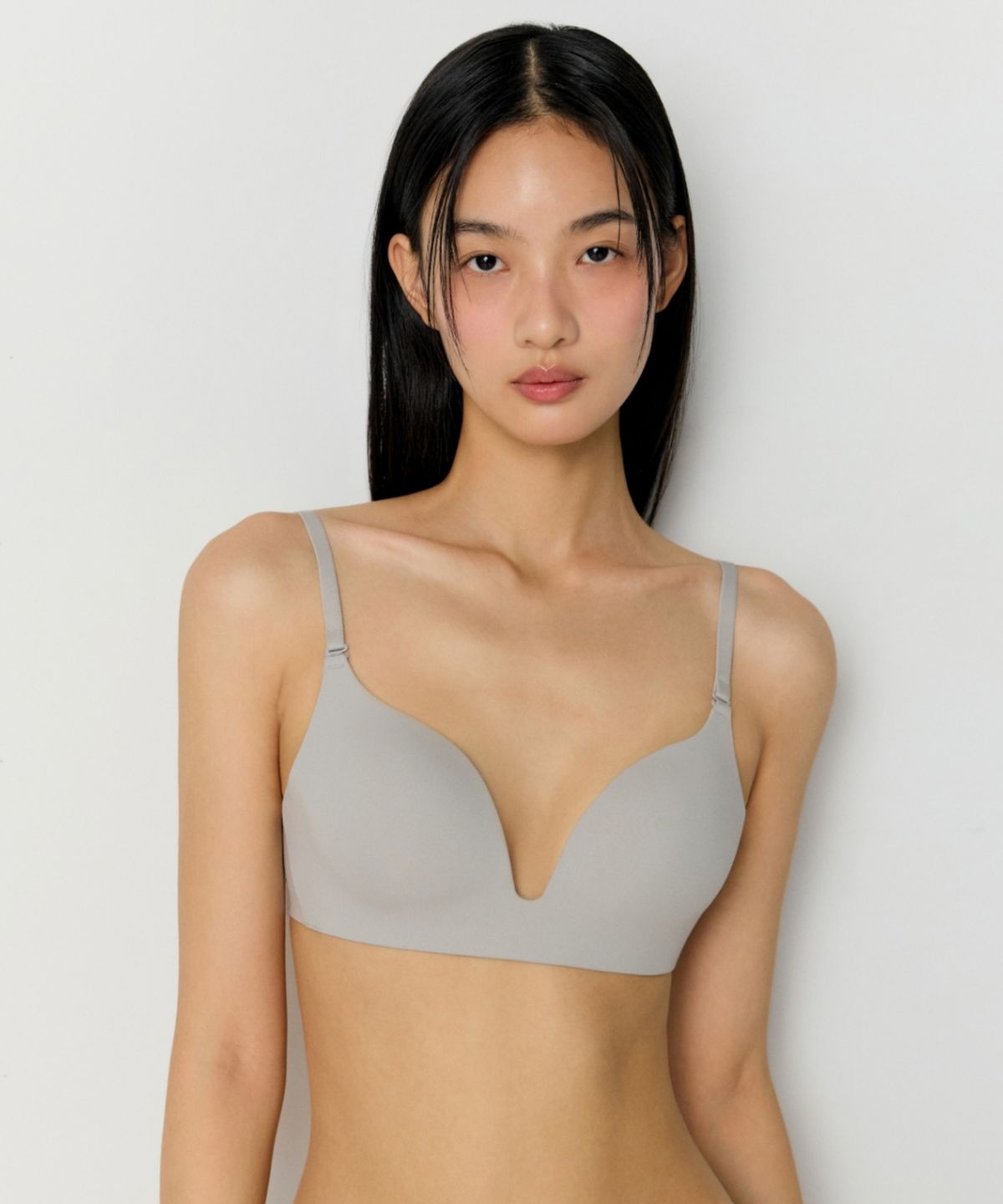 무신사 스탠다드 우먼(MUSINSA STANDARD WOMAN) 우먼즈 와이어리스 브라 [라이트 그레이]