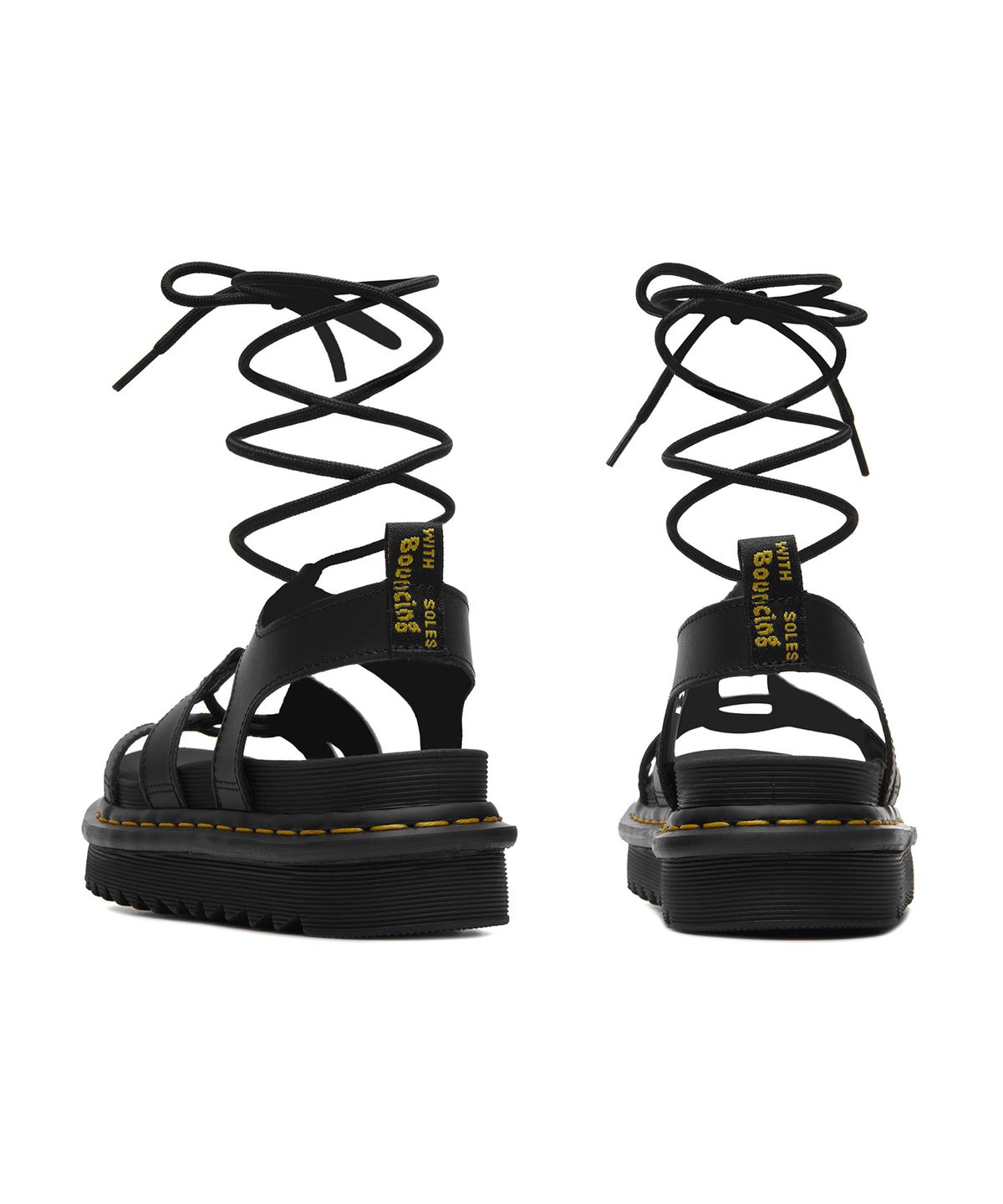 닥터마틴(DR.MARTENS) 나틸라 블랙 샌들  / 24641001