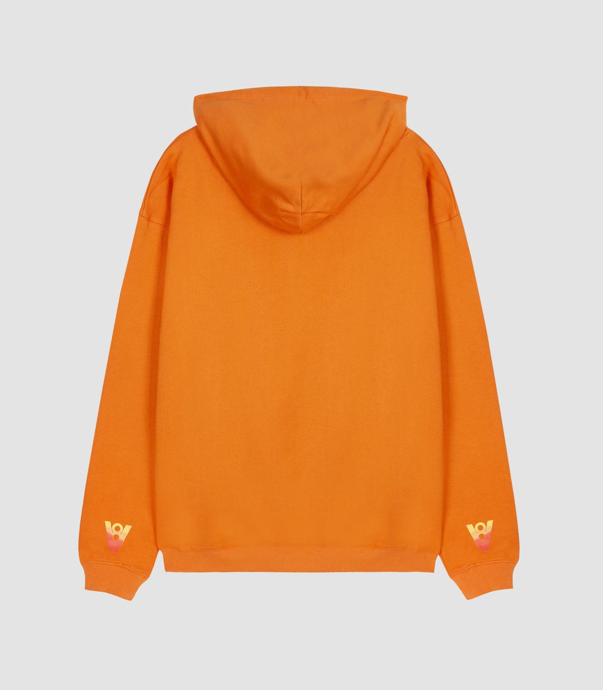바이브레이트(VIBRATE) VIBE8IGHT ON CHEST HOODIE (ORANGE)