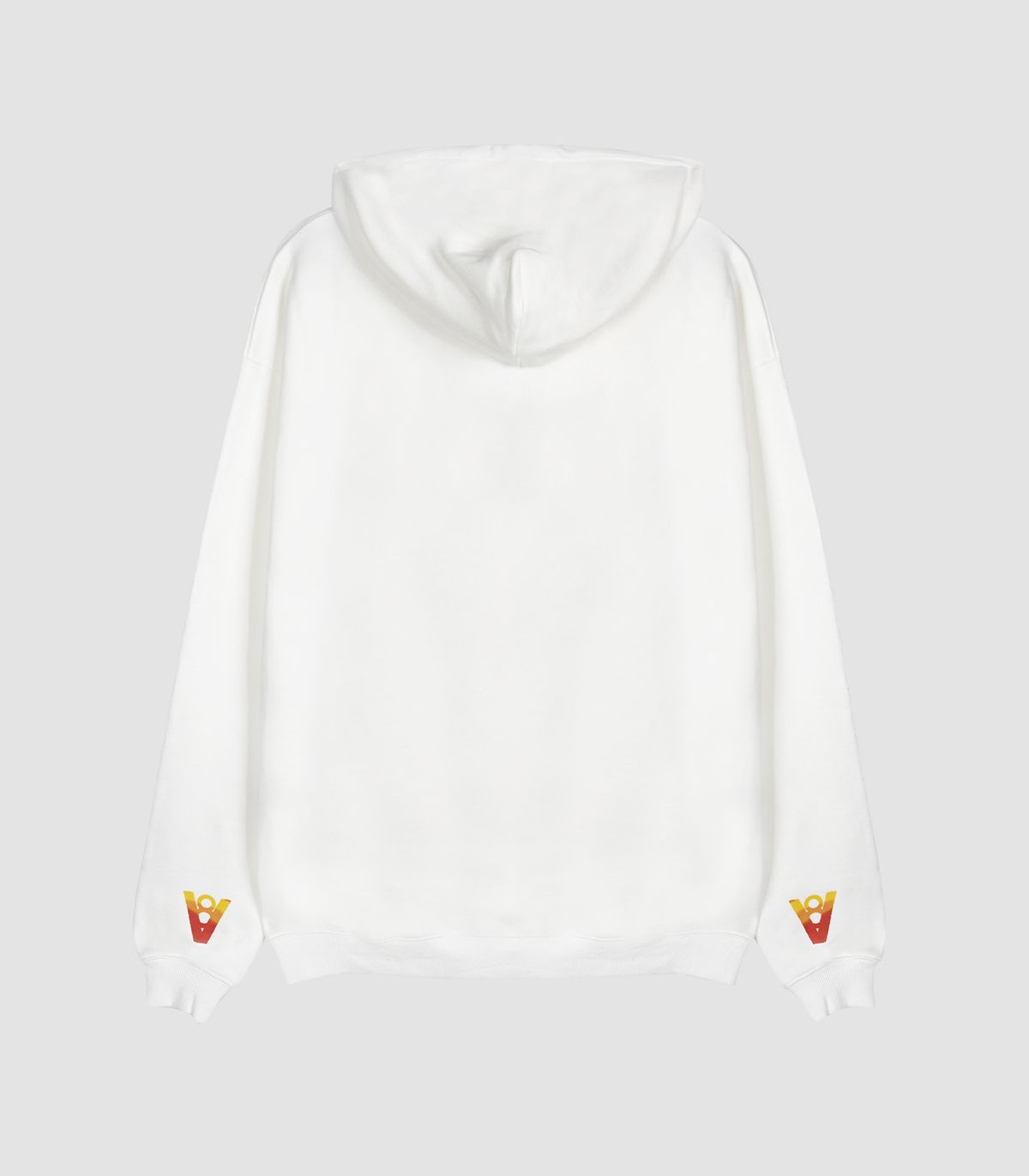 바이브레이트(VIBRATE) VIBE8IGHT ON CHEST HOODIE (WHITE)