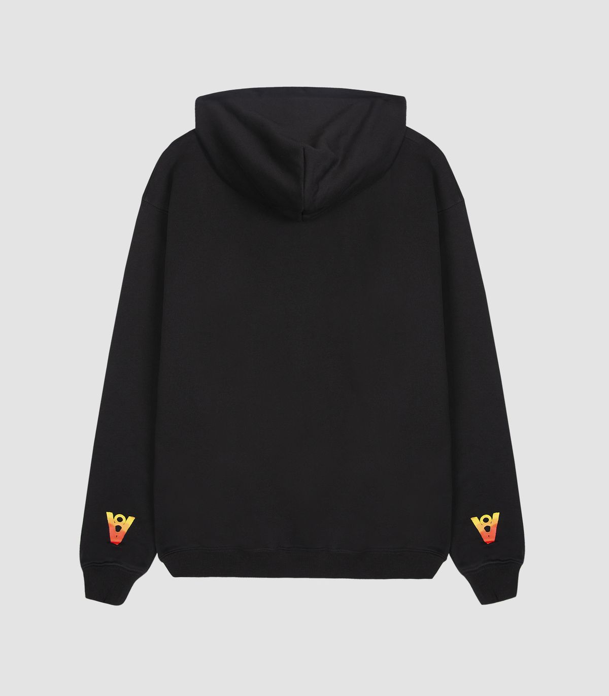 바이브레이트(VIBRATE) VIBE8IGHT ON CHEST HOODIE (BLACK)