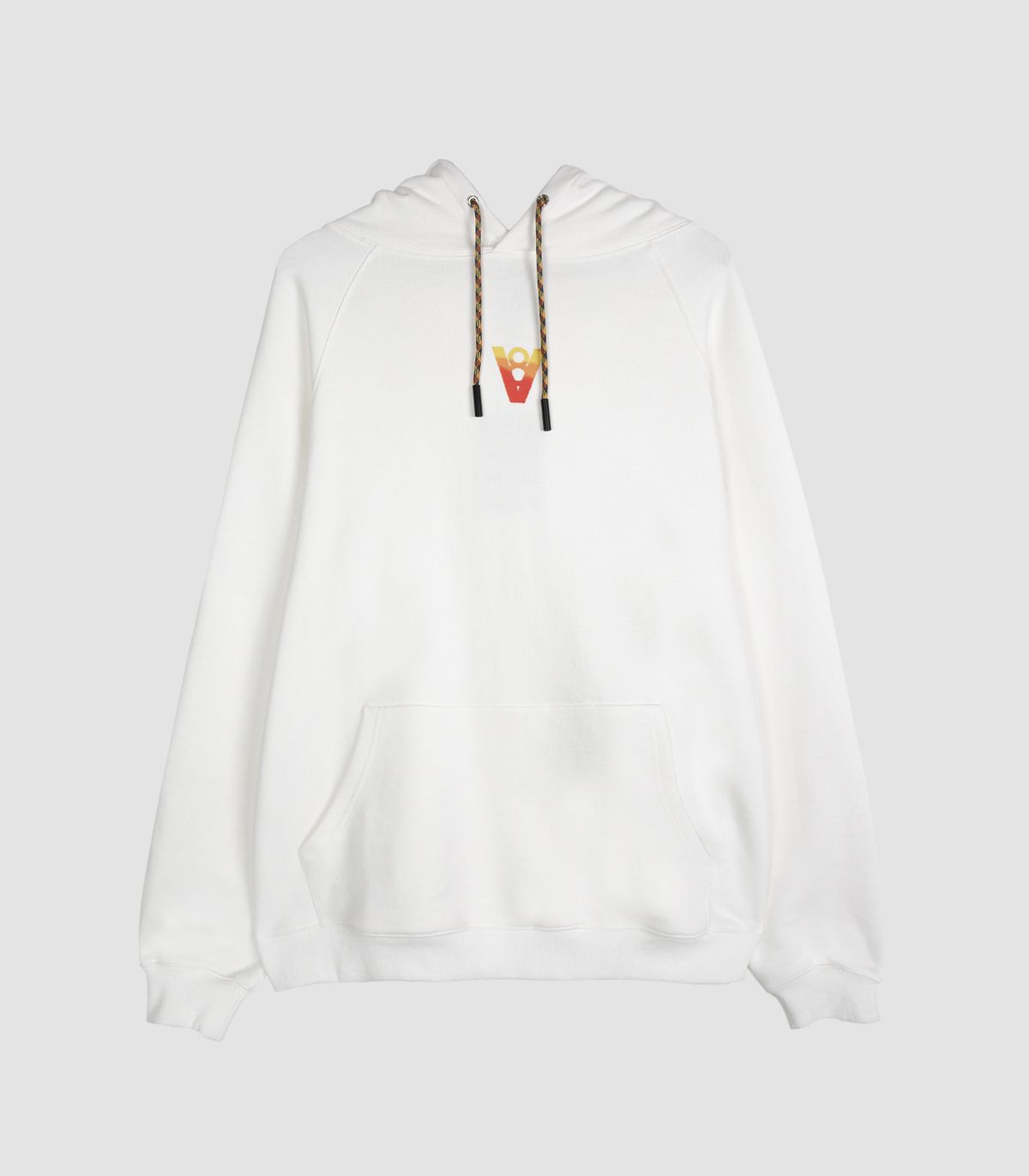 바이브레이트(VIBRATE) VIBE8IGHT ON BACK HOODIE (WHITE)