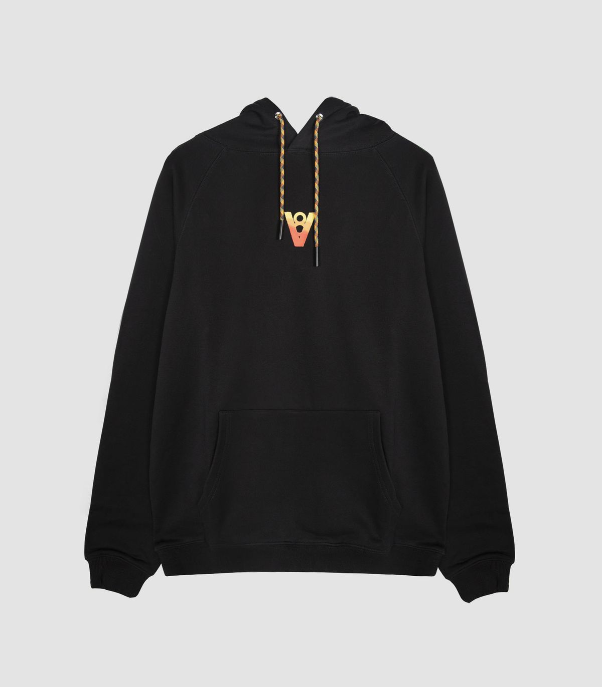 바이브레이트(VIBRATE) VIBE8IGHT ON BACK HOODIE (BLACK)