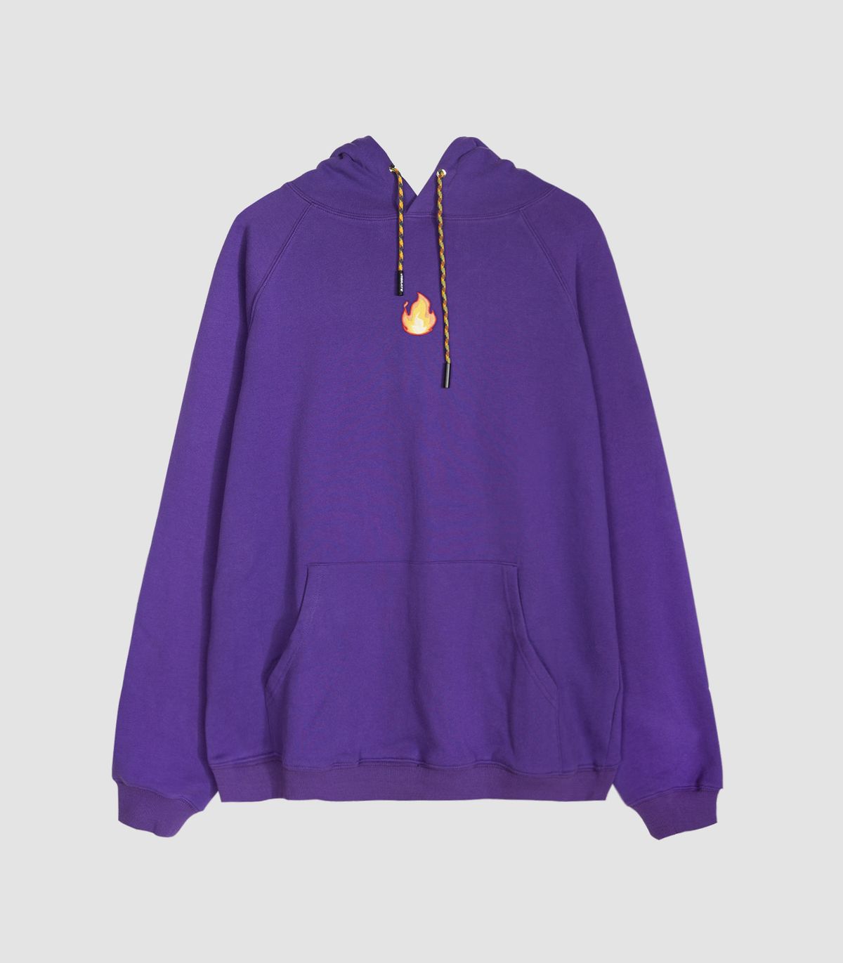 바이브레이트(VIBRATE) MINI FLAME BASIC HOODIE (VIOLET)