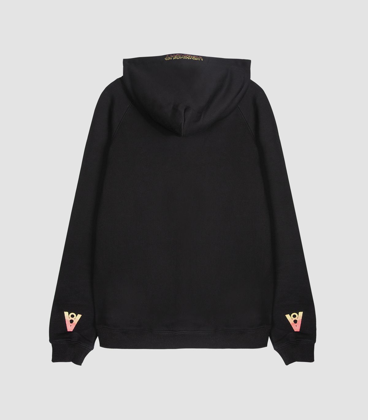 바이브레이트(VIBRATE) MINI FLAME BASIC HOODIE (BLACK)