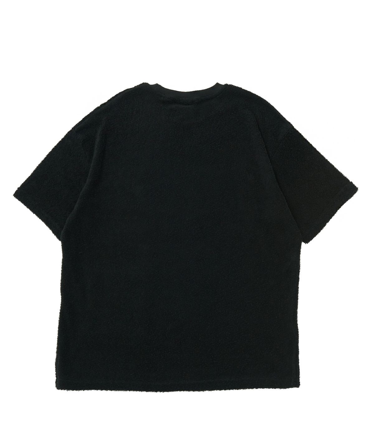 어낫띵(A NOTHING) SOFT TOWEL POCKET 1/2 TEE (Black)