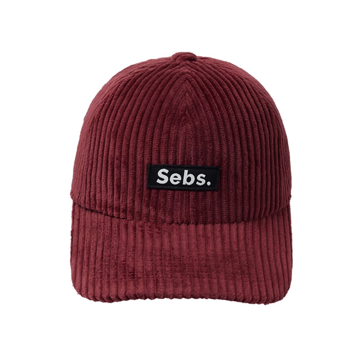 셉스(SEBS) 코듀로이 버건디 볼캡