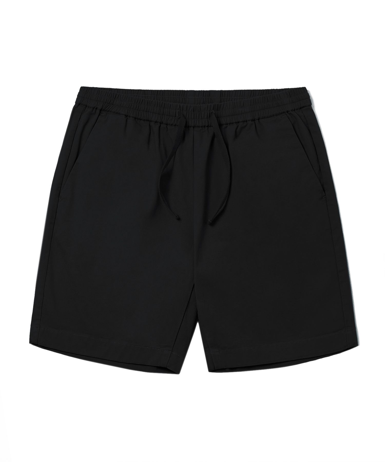 ★MUSINSA STANDARD★ White satin bermuda pants black MMEPH31 MUSINSA | MUSINSA STANDARD Cotton Easy Shorts [Black]