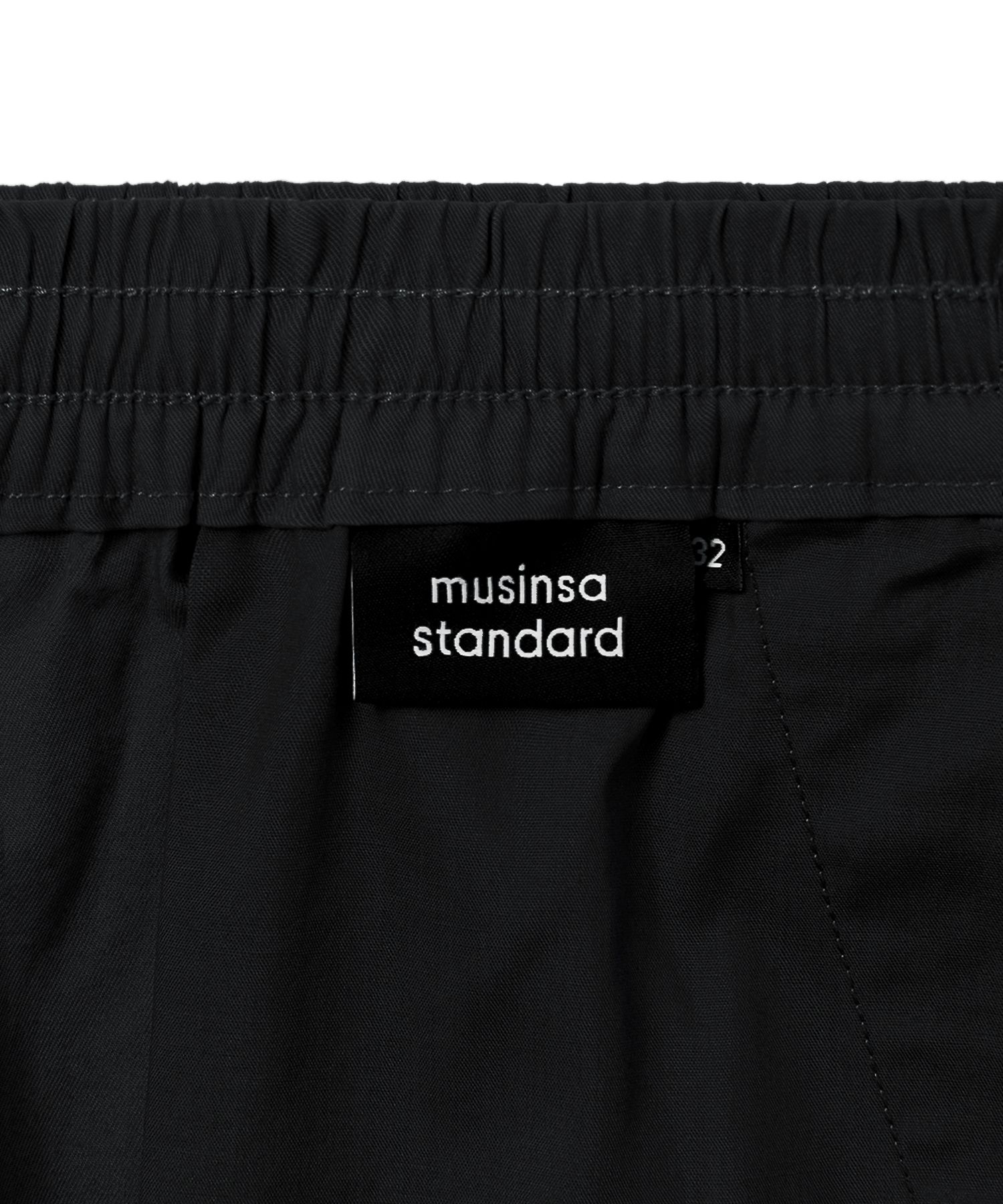 MUSINSA | MUSINSA STANDARD Cotton Easy Shorts [Black]