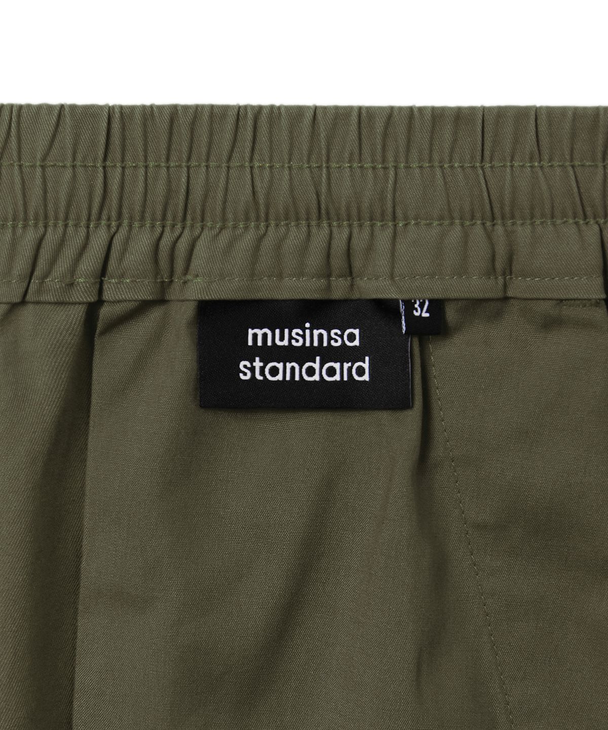 무신사 스탠다드(MUSINSA STANDARD) 코튼 이지 쇼츠 [카키]