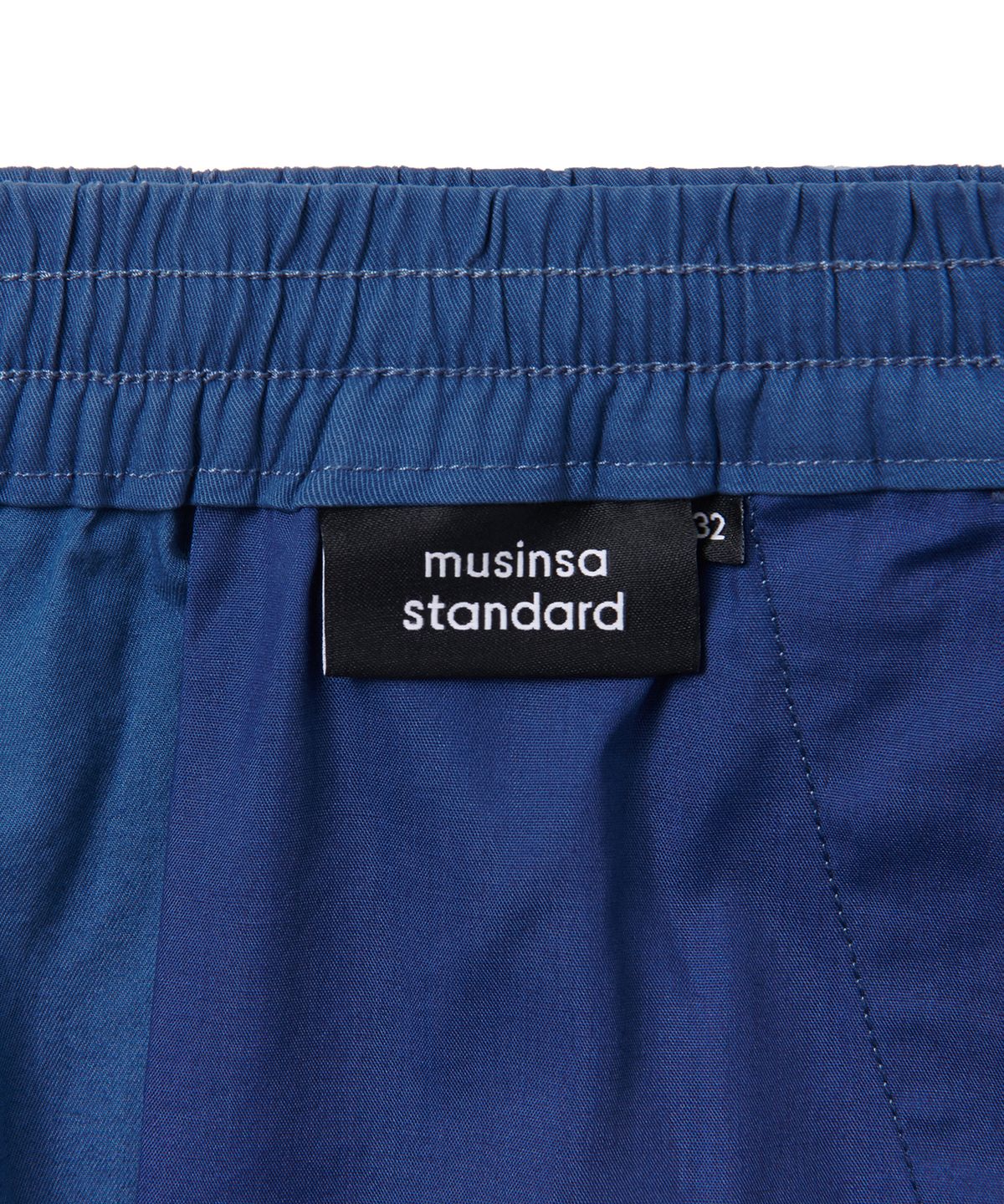 무신사 스탠다드(MUSINSA STANDARD) 코튼 이지 쇼츠 [블루]