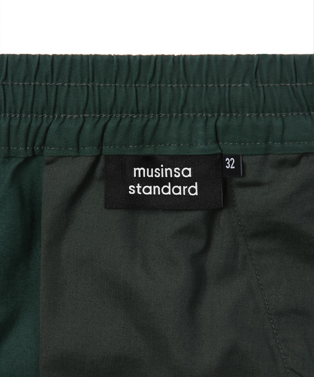 무신사 스탠다드(MUSINSA STANDARD) 코튼 이지 쇼츠 [그린]