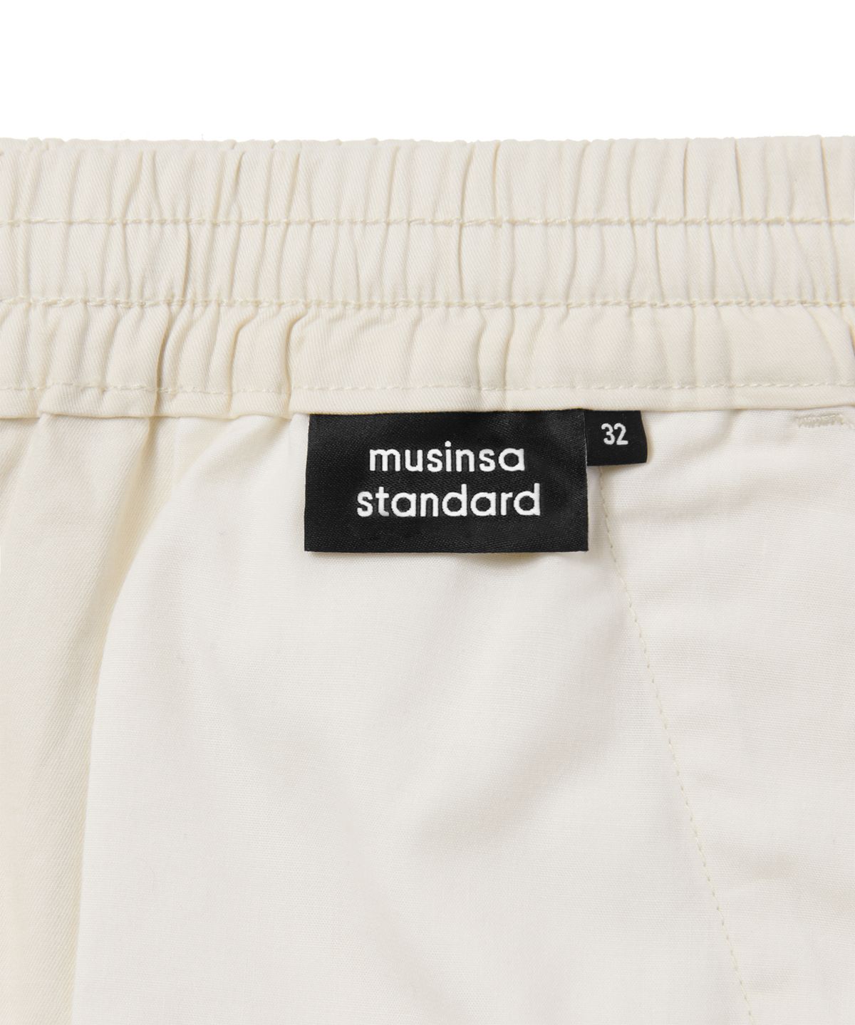 무신사 스탠다드(MUSINSA STANDARD) 코튼 이지 쇼츠 [크림]