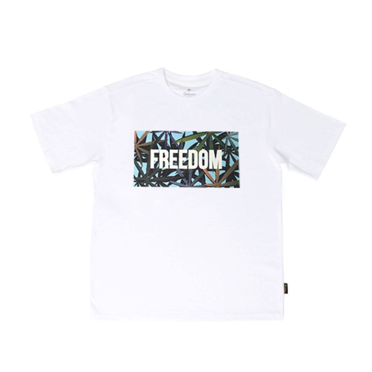 츄바스코(CHUBASCO) M17103 M. T-shirt. Weed SB White