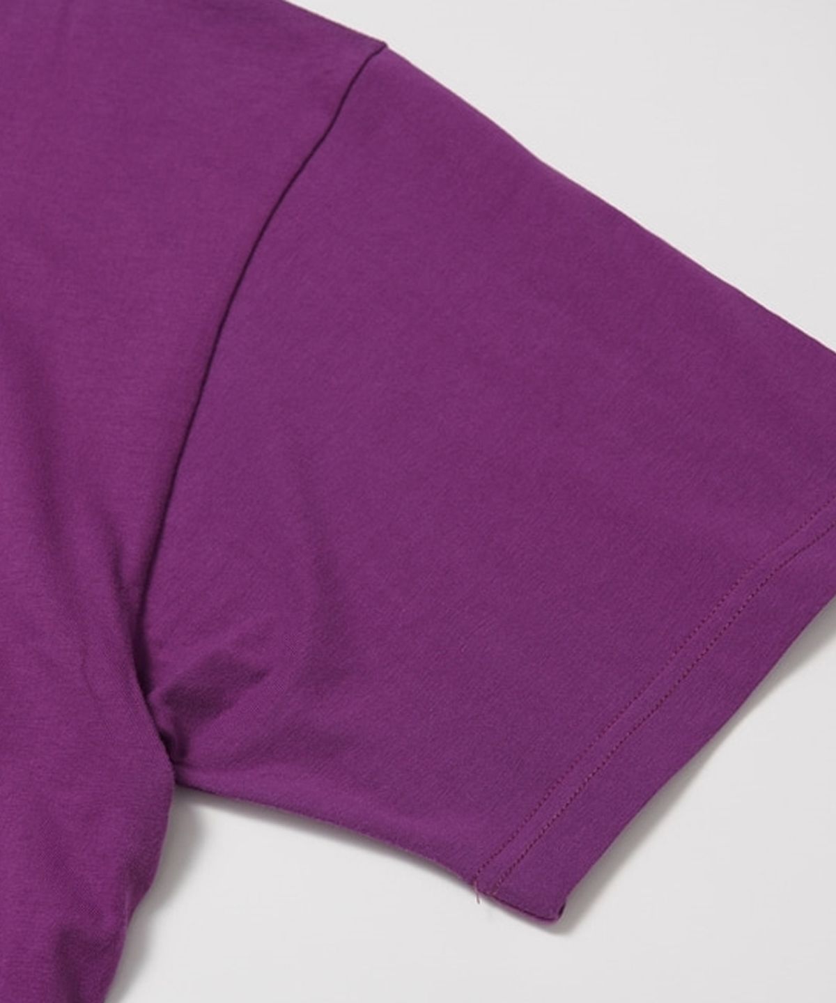 아임낫어휴먼비잉(I AM NOT A HUMAN BEING) Word Short Sleeve T-Shirt - PURPLE