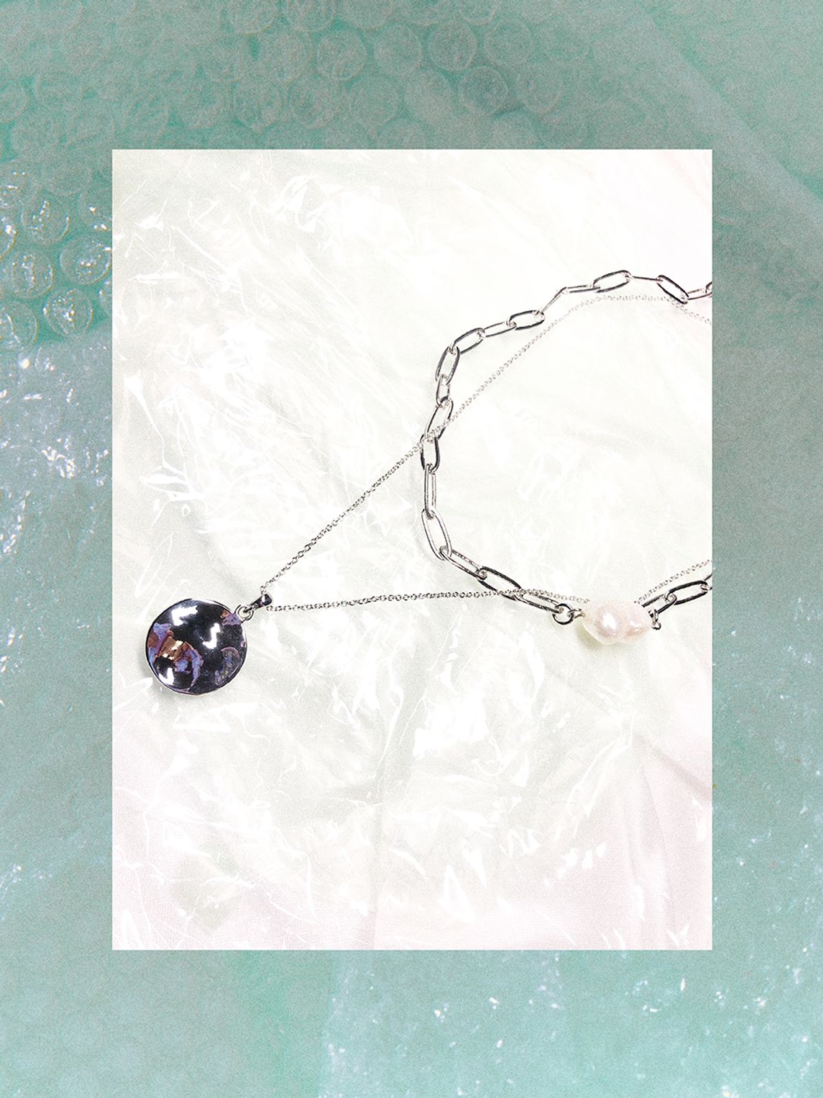 원이너프(ONE ENOUGH) Natural Pearl Necklace SET
