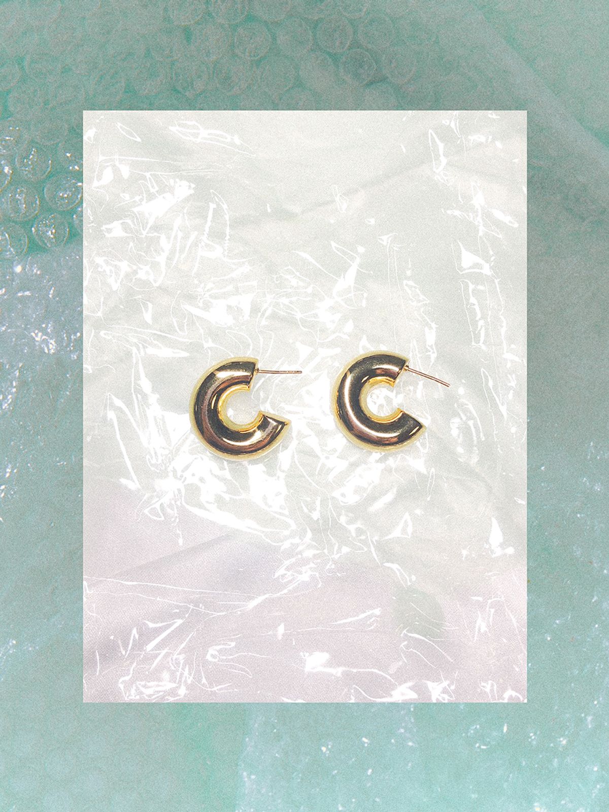 원이너프(ONE ENOUGH) Bold Hoop Earrings