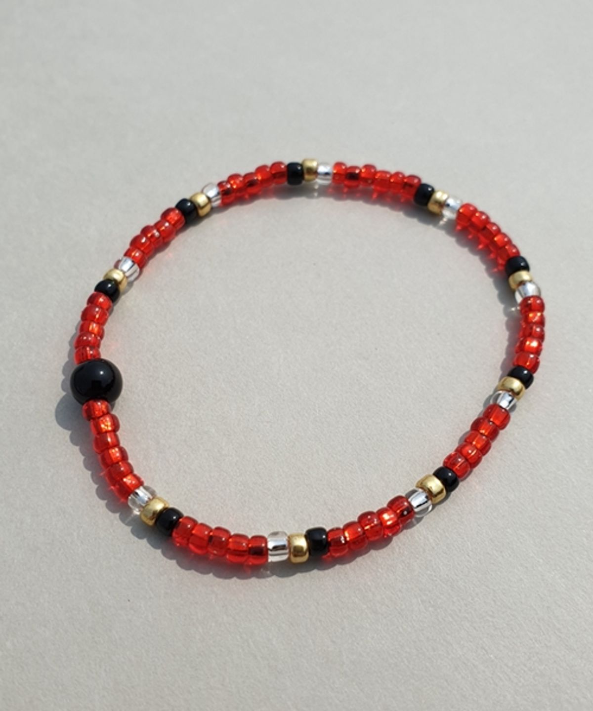 봉보(BONBEAU) Colormix beads layered Bracelet 칼라믹스 레이어드 비즈팔찌 7color