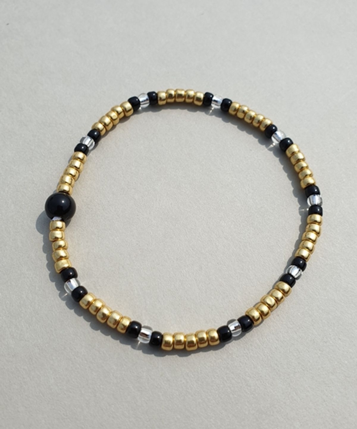 봉보(BONBEAU) Colormix beads layered Bracelet 칼라믹스 레이어드 비즈팔찌 7color
