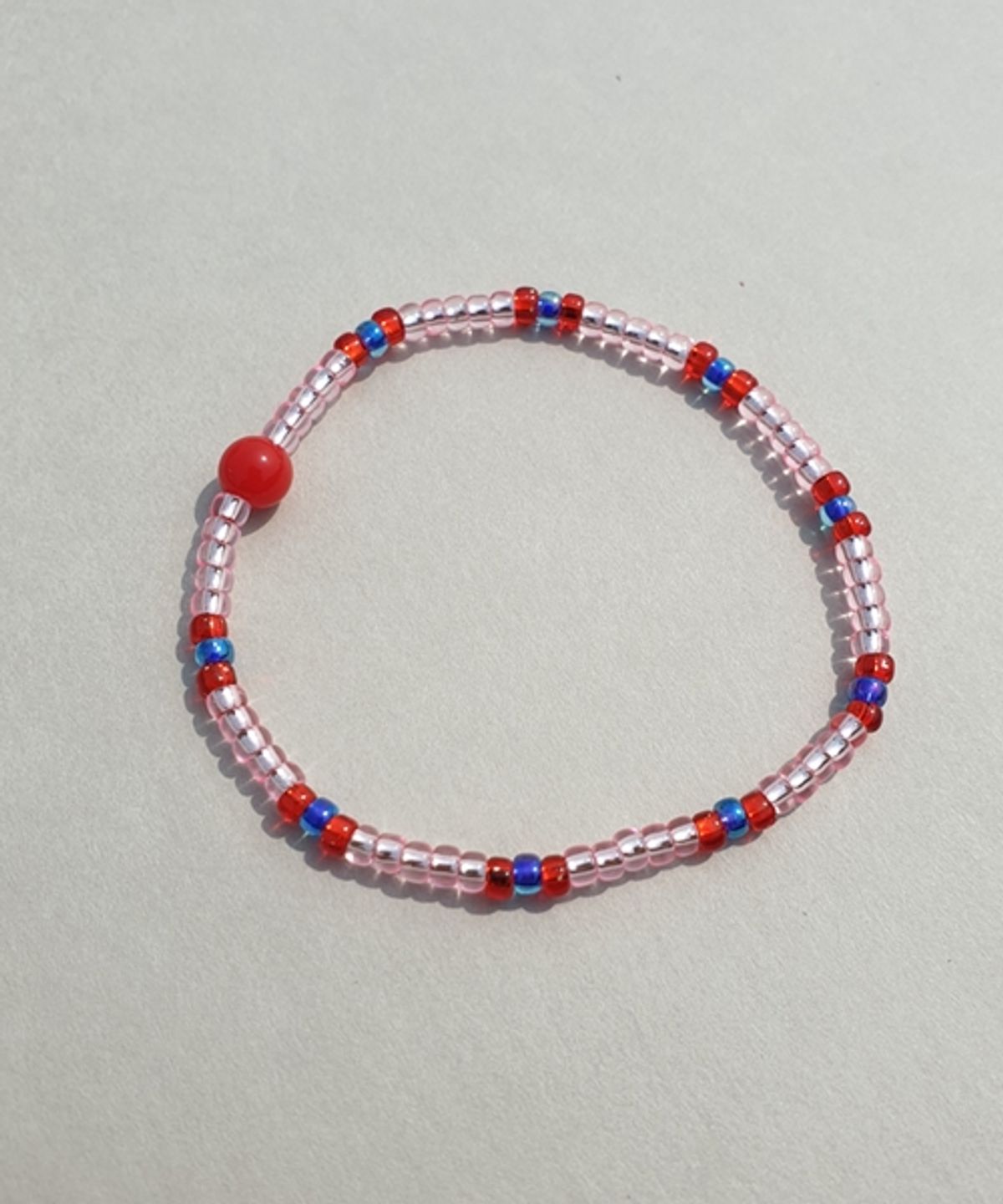 봉보(BONBEAU) Colormix beads layered Bracelet 칼라믹스 레이어드 비즈팔찌 7color