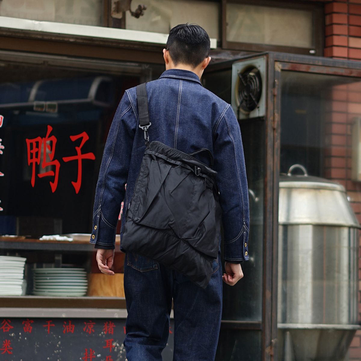 와이엠씨엘케이와이(YMCL KY) US AIR FORCE Helmet Bag - Black