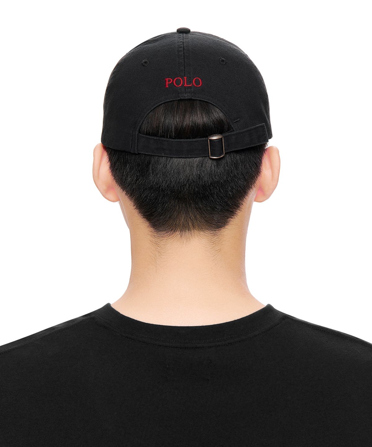 폴로 랄프 로렌(POLO RALPH LAUREN) 폴로 치노 베이스볼 캡-RL 블랙