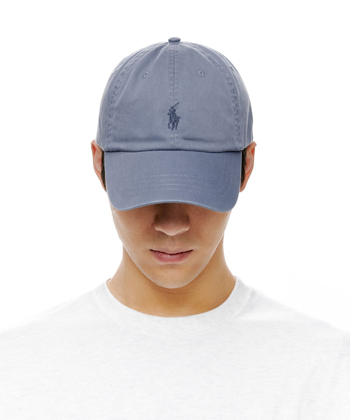 폴로 랄프 로렌(POLO RALPH LAUREN) 폴로 치노 베이스볼 캡-릴레이 카슨 블루