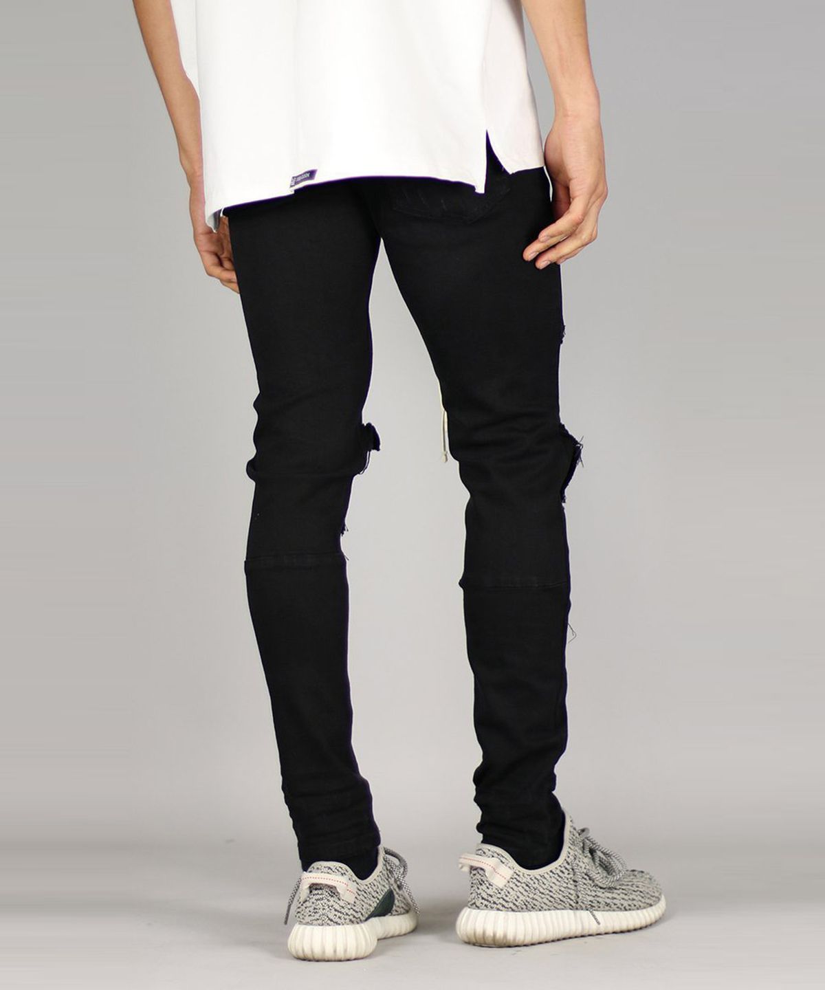 하이퍼 데님(HYPER DENIM) 젯 블랙 무파 진