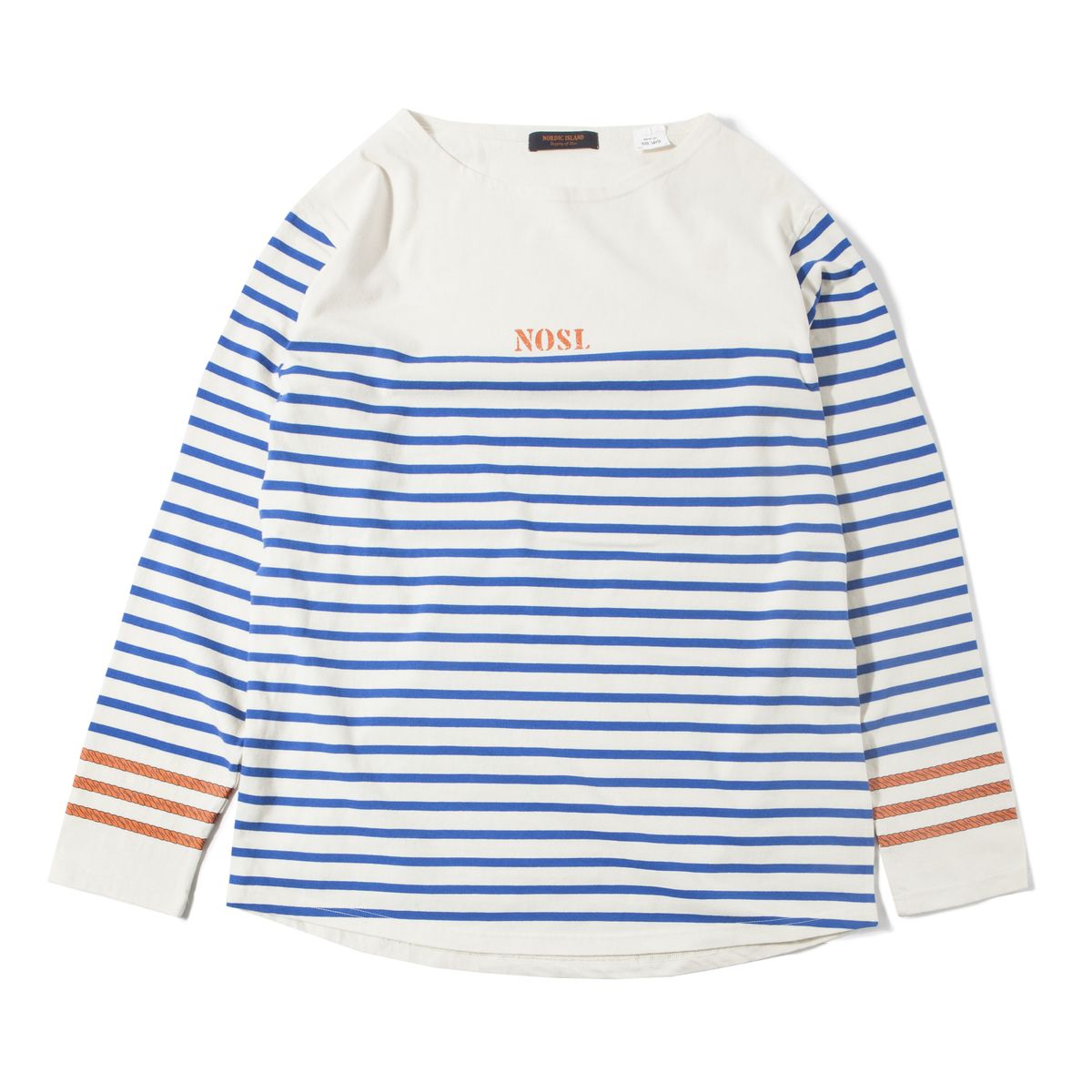 노르딕아일랜드(NORDICISLAND) 오피서 보트 넥 화이트